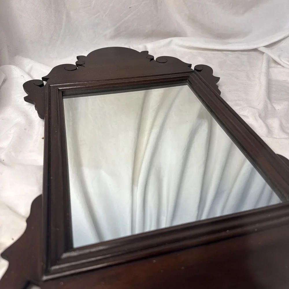 HENKEL HARRIS WILLIAMSBURG MAHOGANY CHIPPENDALE MIRROR Virginia Galleries 20